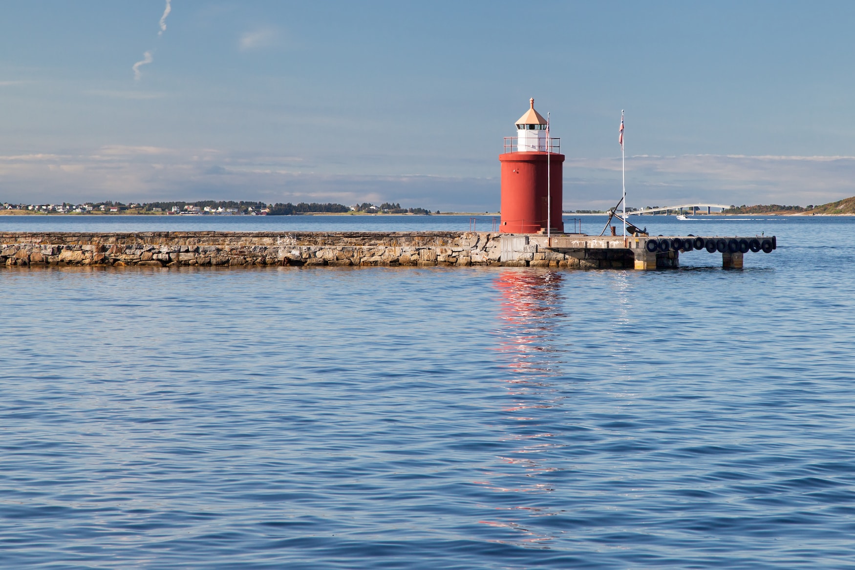 Molja-Leuchtturm in Norwegen