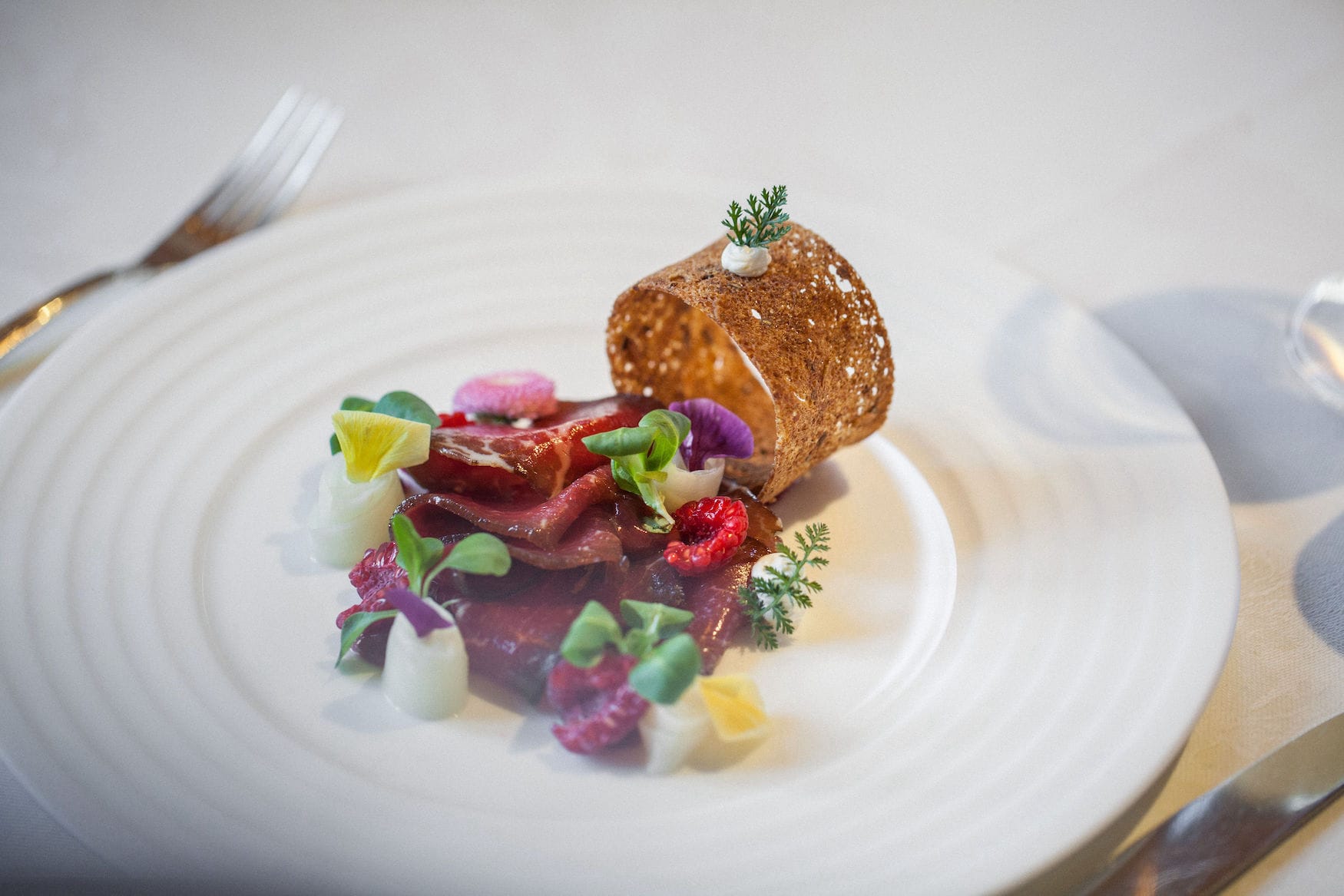 Feine Küche gibt es im Restaurants des Hotels Arlberg