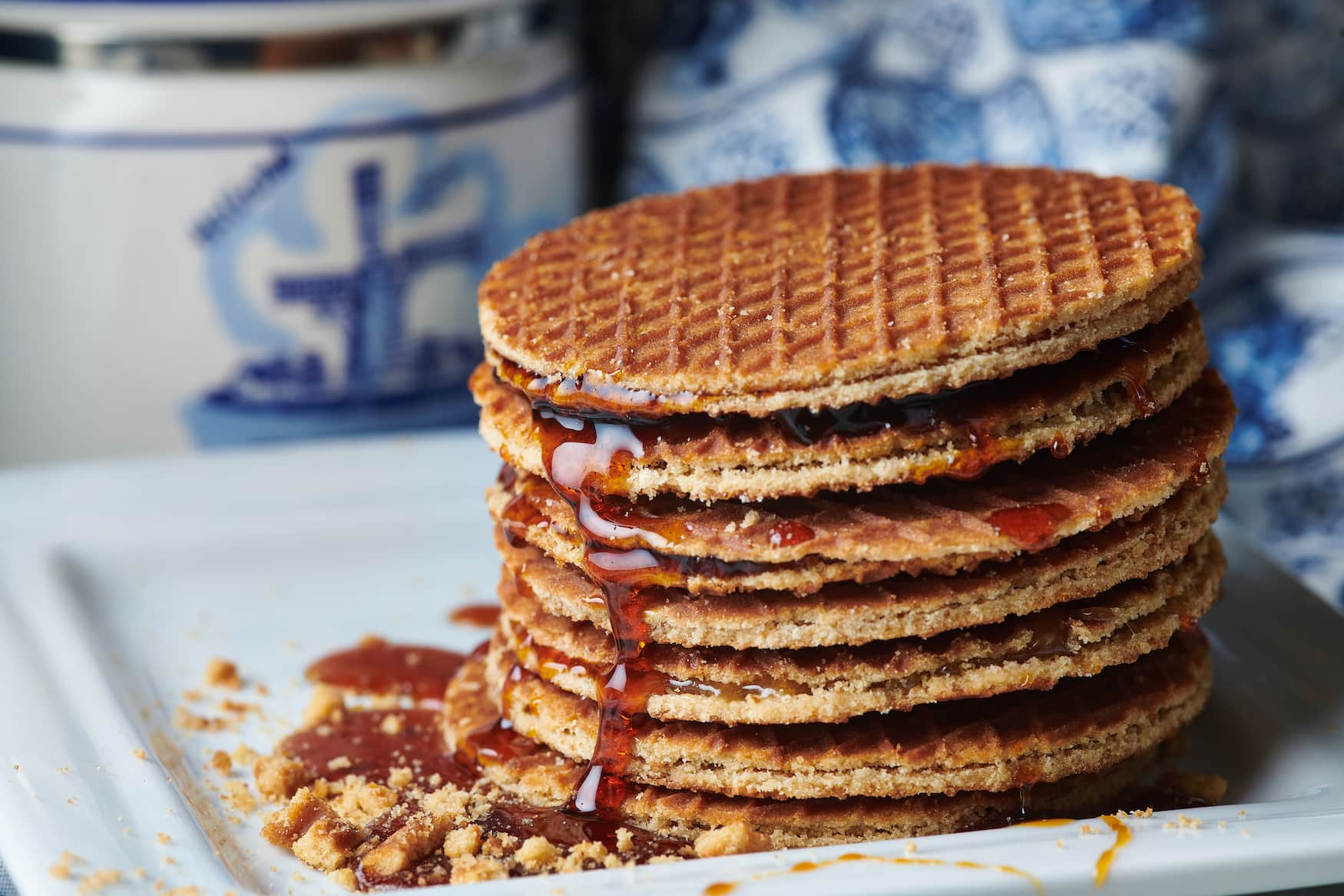 Stroopwafel sind eine typische Köstlichkeit aus Holland