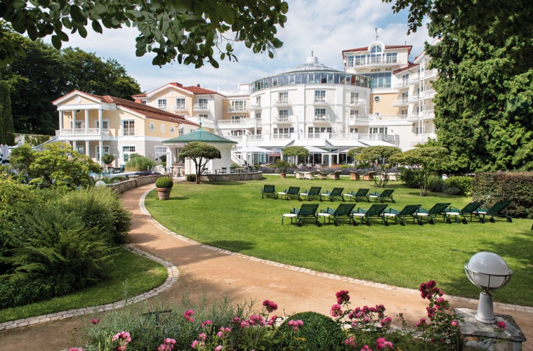 Gartenblick im Strandidyll Heringsdorf