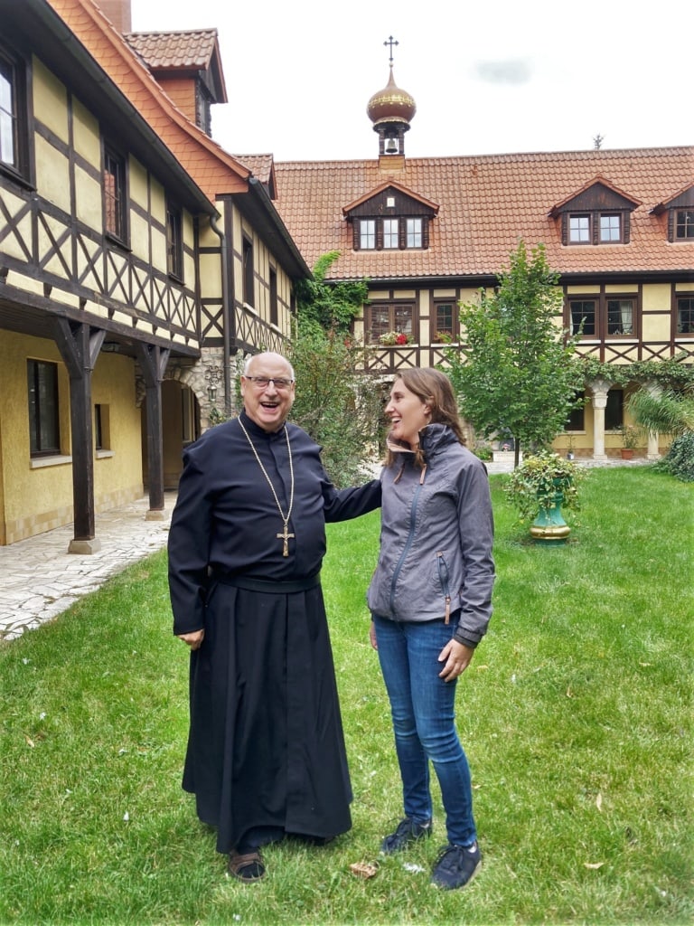 Im Kloster St. Wigbert kann man Pater Franz kennenlernen!