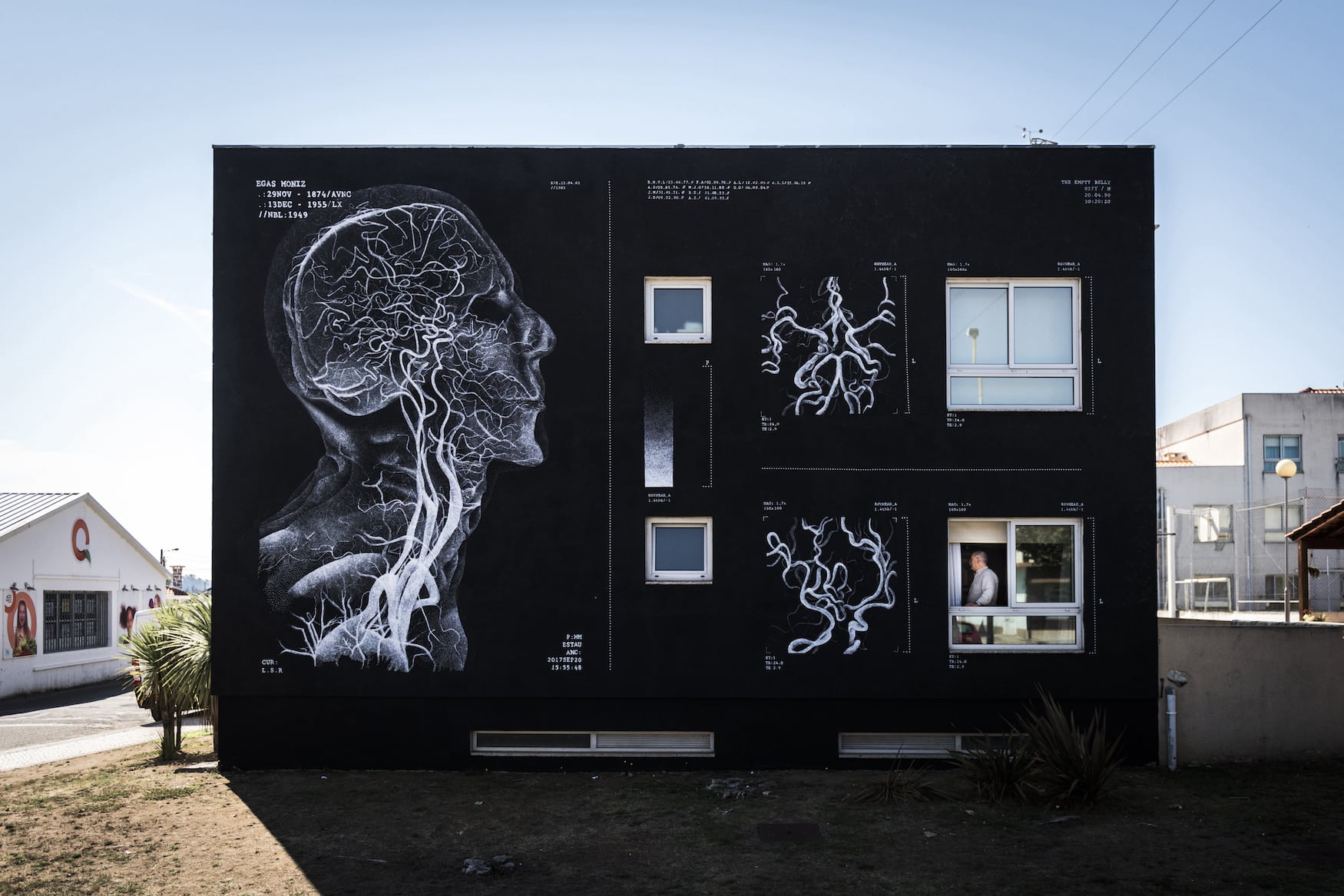Street-Art in Avanca im Centro de Portugal