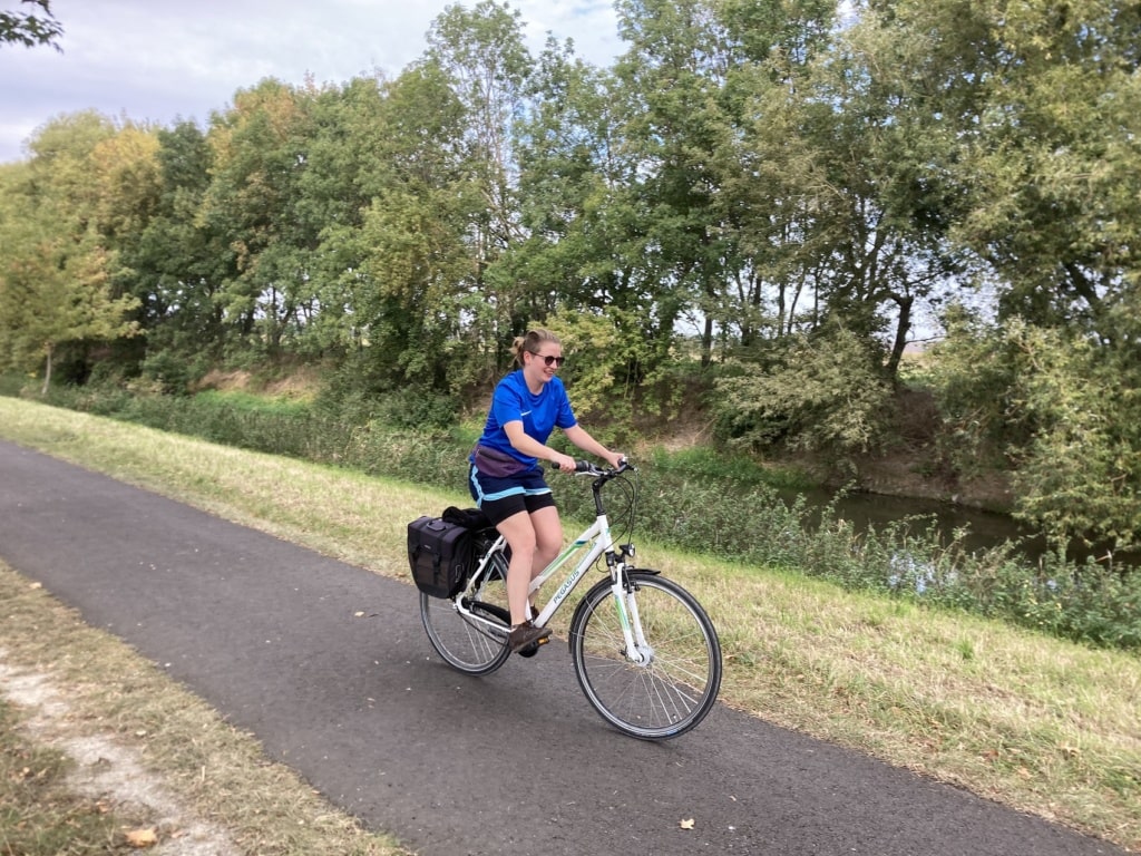 Unsere Redakteurin radelte von Kefferhausen entlang der Unstrut.