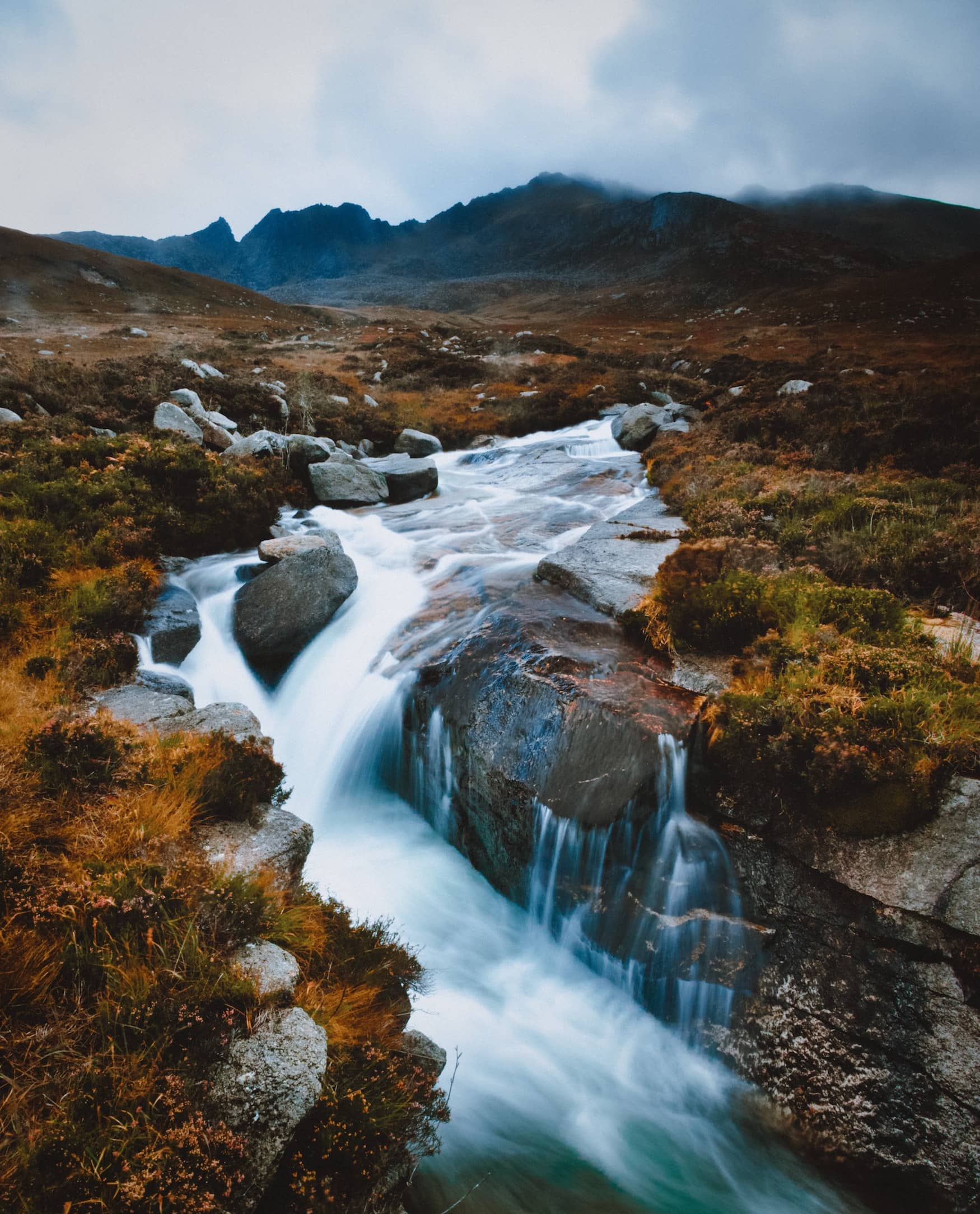 Wasserfall auf der Isle of Arran 