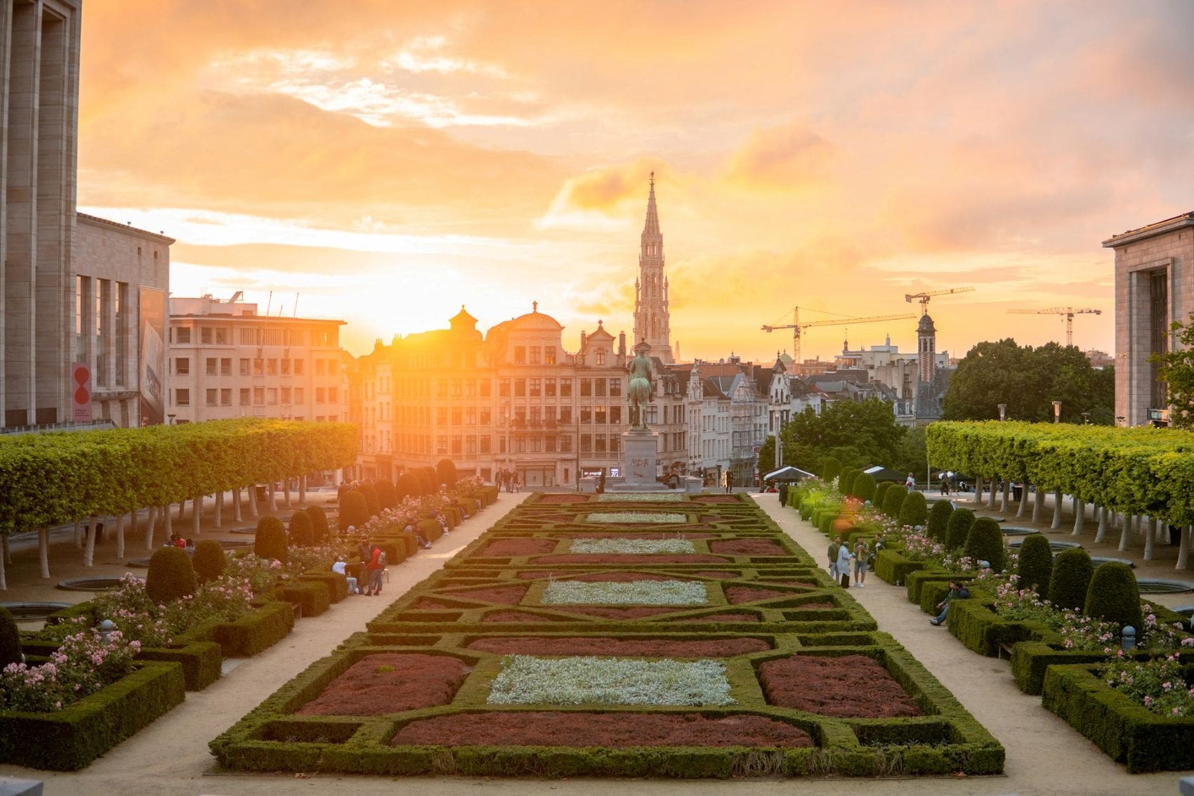 Mont des Arts in Brüssel 