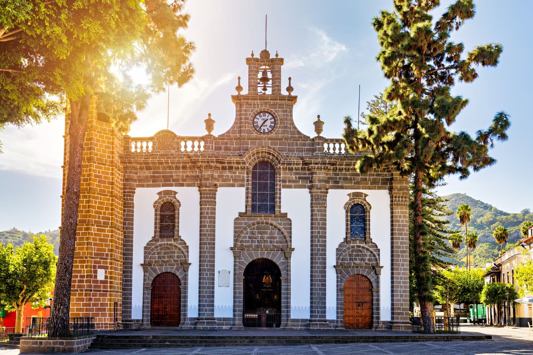 Basilica de Nuestra Senora del Pino) in Teror, Gran Canaria,