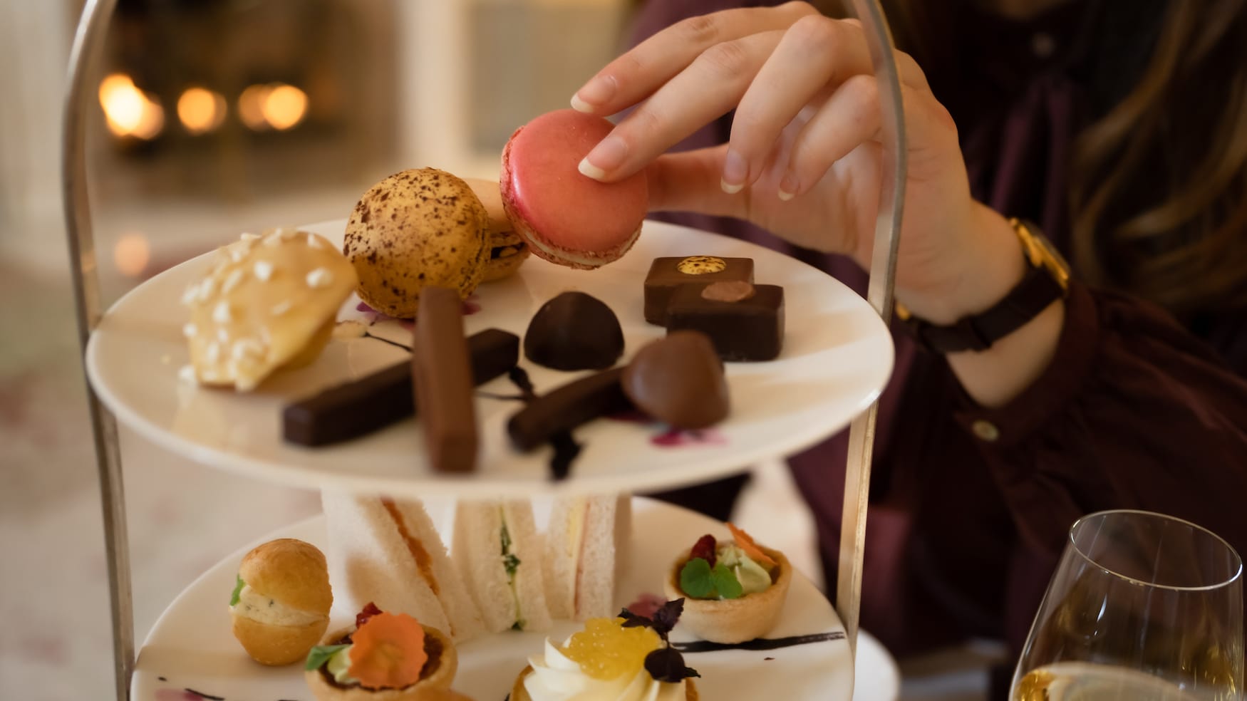 Macaron Forêt Noire im Brenners Park-Hotel & Spa