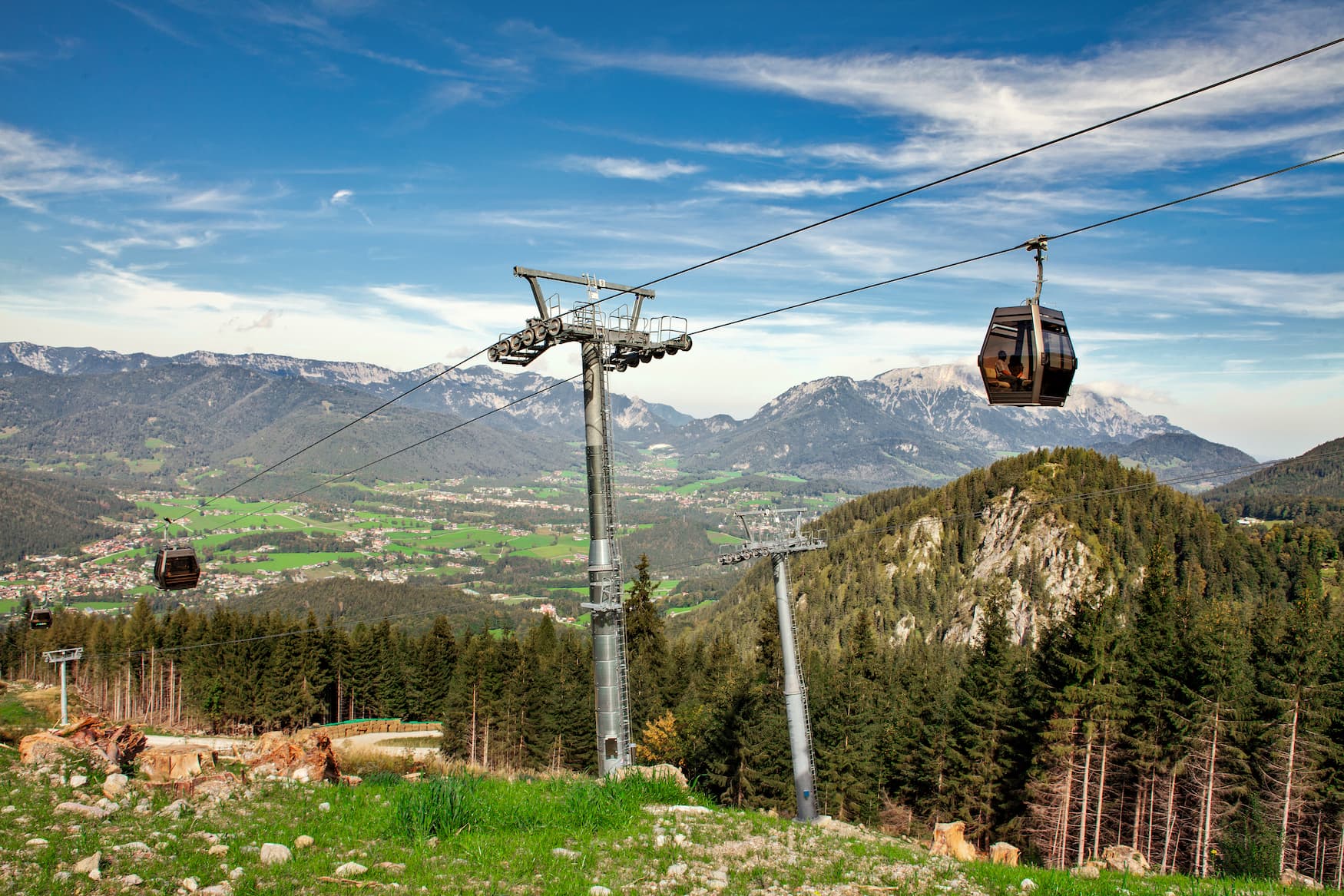 Eine Fahrt mit der Jennerbahn gehört zu unseren Tipps für das Berchtesgadener Land