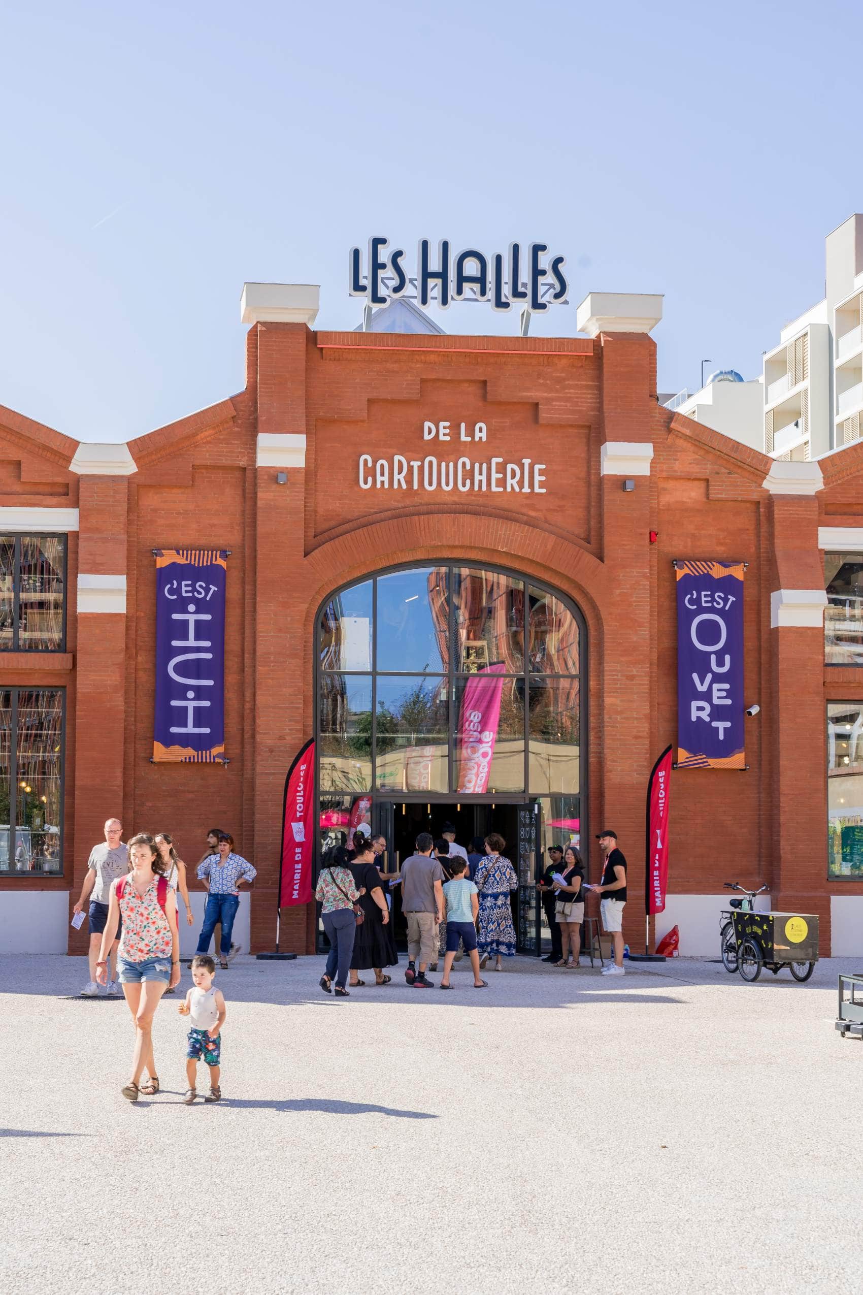 Les Halles de la Cartoucherie in Toulouse
