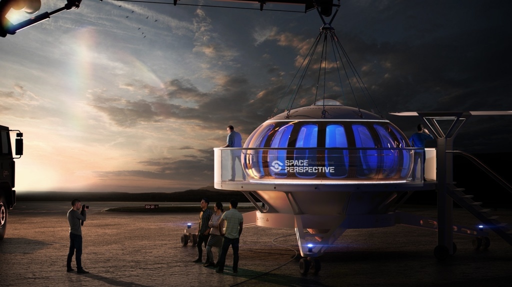 Noch stehen die Space Ballons am Boden - doch schon 2024 geht die Reise los.