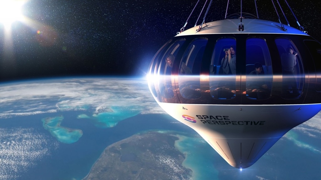 So sieht das Raumschiff von Space Perspective aus.
