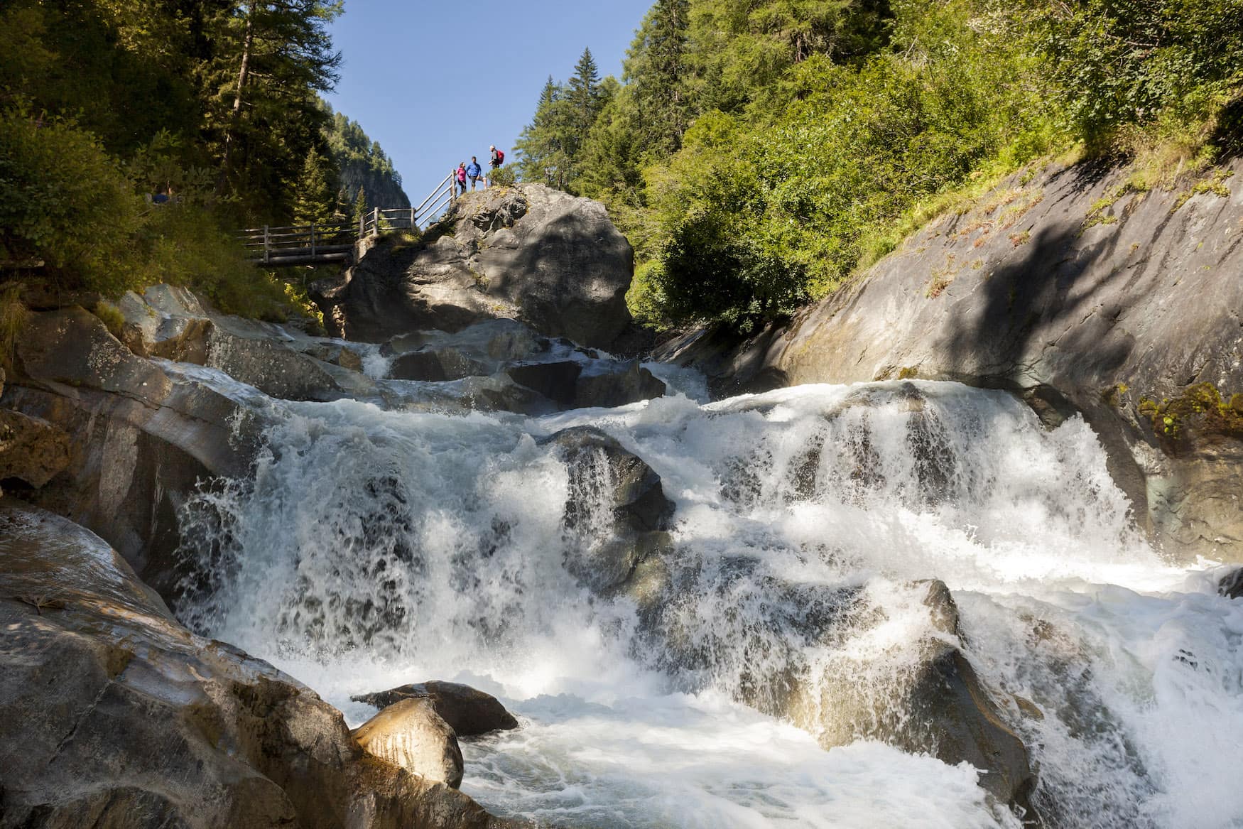 Umbalfälle im Virgental im Nationalpark Hohe Tauern