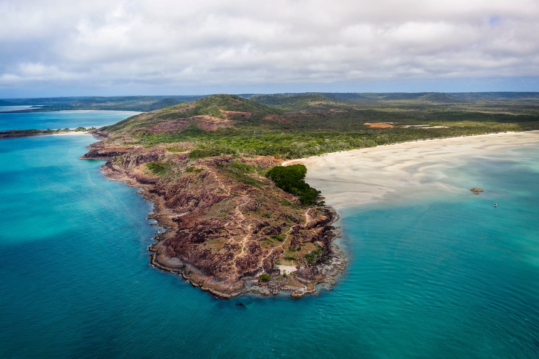Die Spitze von Cape York, dem nördlichsten Punkt des australischen Festlandes