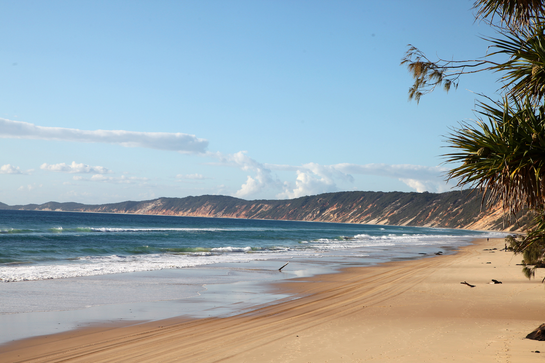 Rainbow Beach in Queensland, Australien