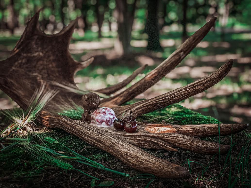 Ausgefallen Eissorten aus Litauen: Elchgeweih mit geräucherten Beeren