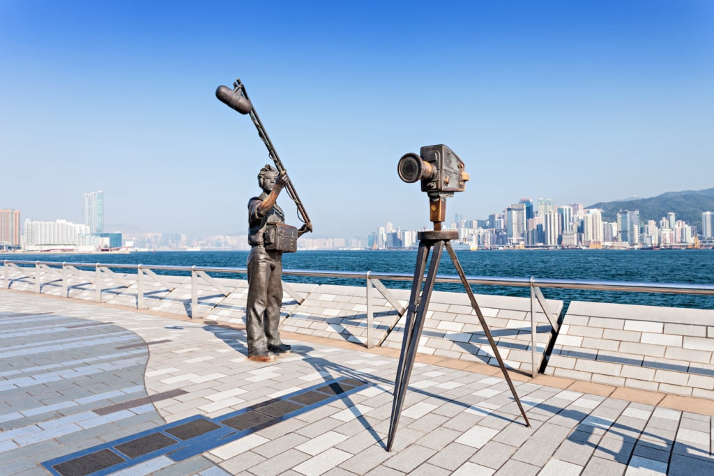 Avenue of Stars erinnert an die Drehorte in Hongkong