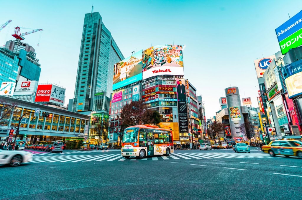 Kreuzung in Tokio