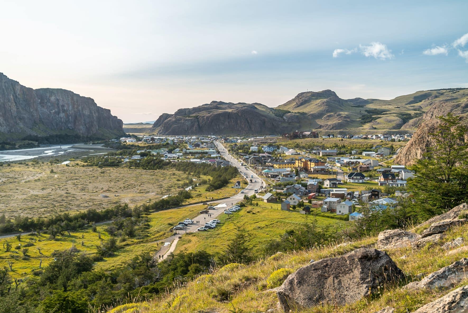 El Chaltén in Patagonien, Argentinien 