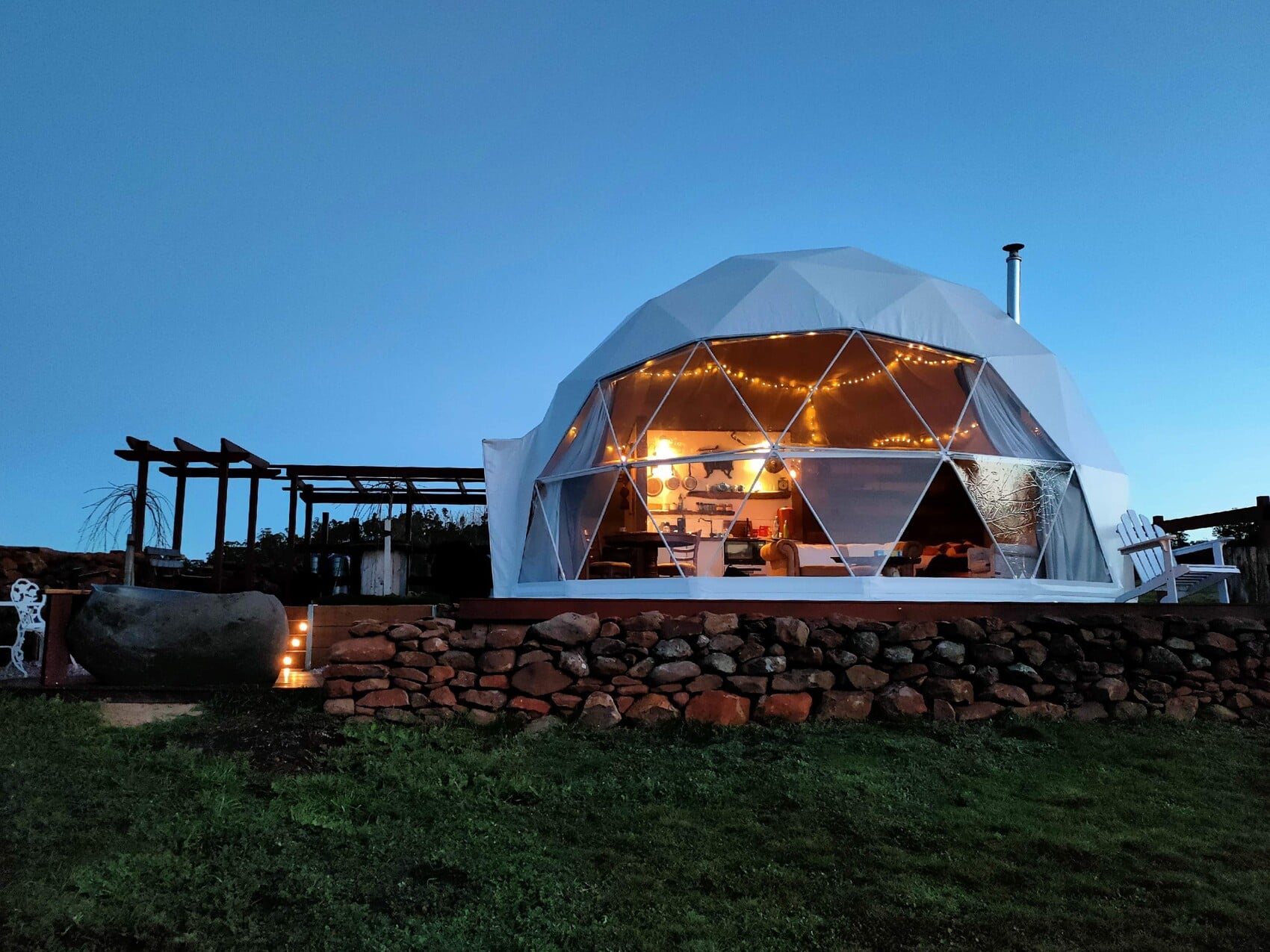 Unterkunft in der Luna Lodge auf Tasmanien