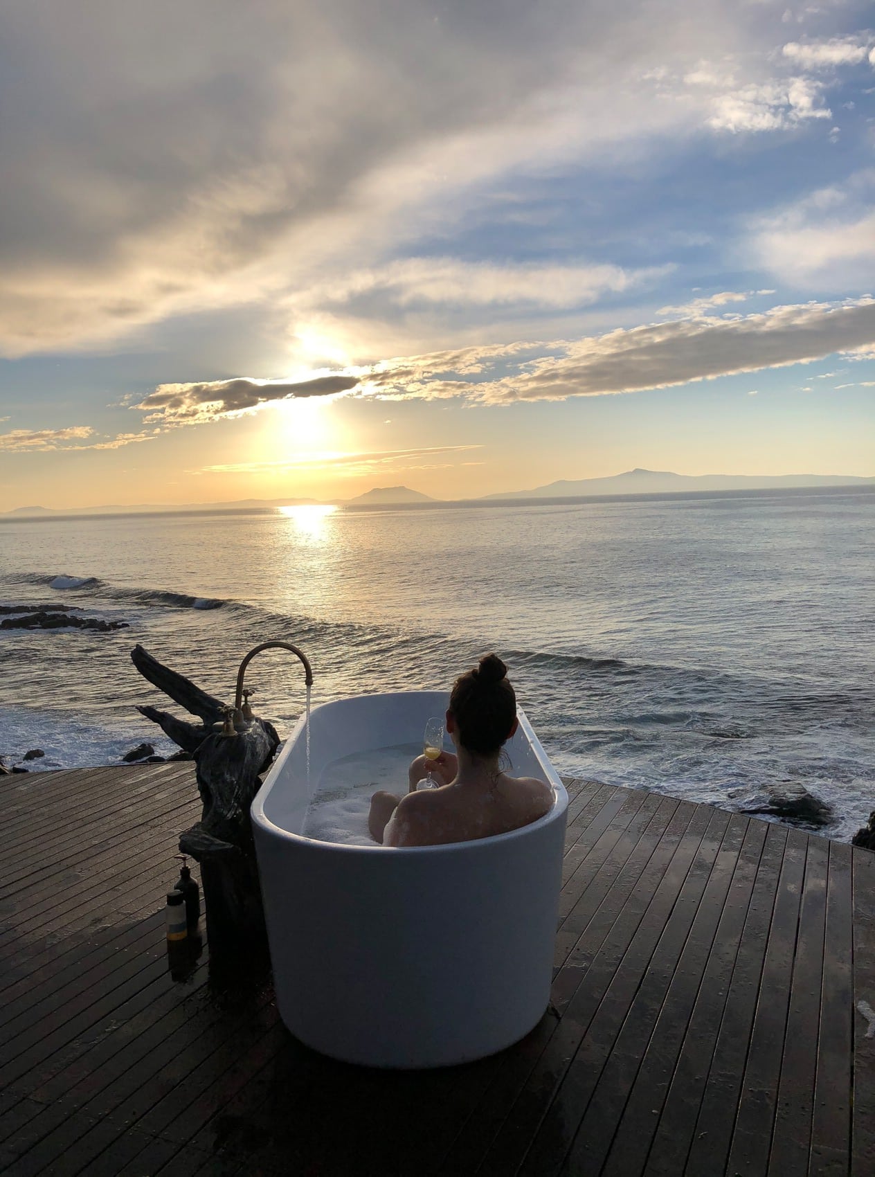 Outdoor-Badewannen in Tasmanien: Thalia Haven