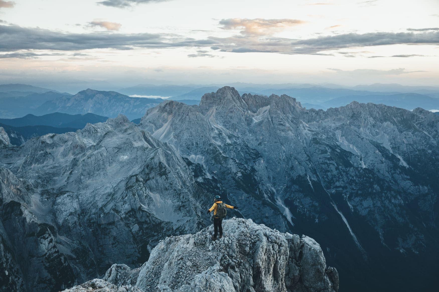 Wanderer im Triglav