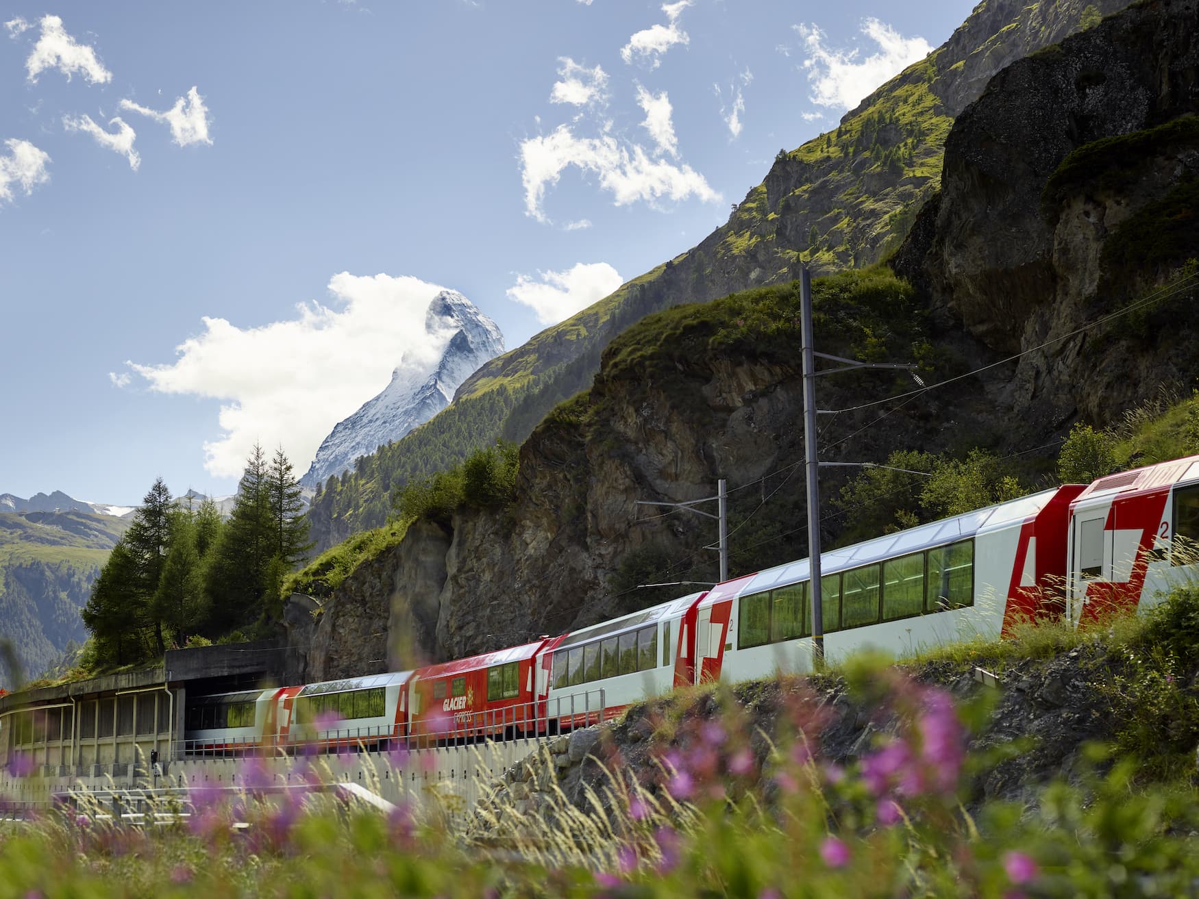 Interrail durch Europa mit dem Glacier Express