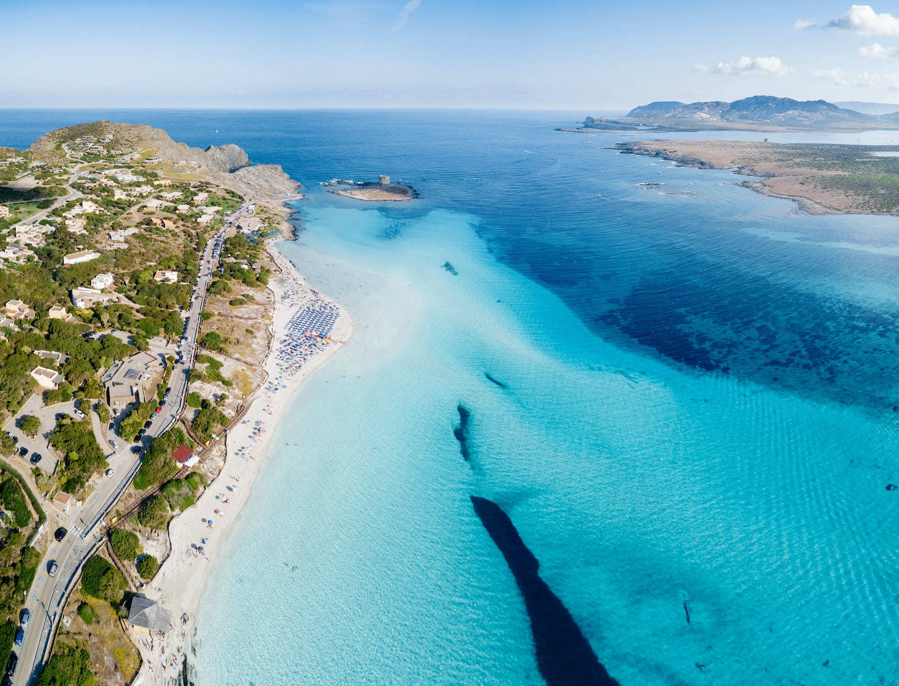 Schöne Strände in Europa: La Pelosa auf Sardinien