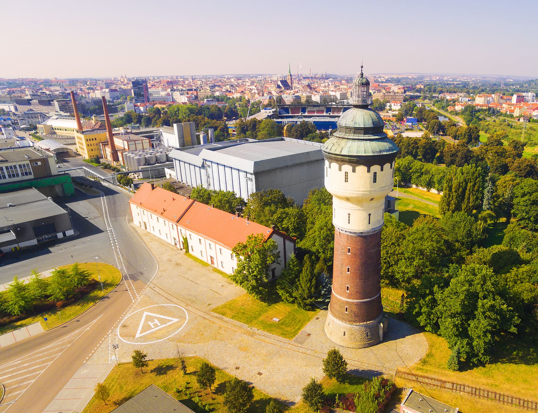 Pilsener Urquell Brauerei im tschechischen Pilsen
