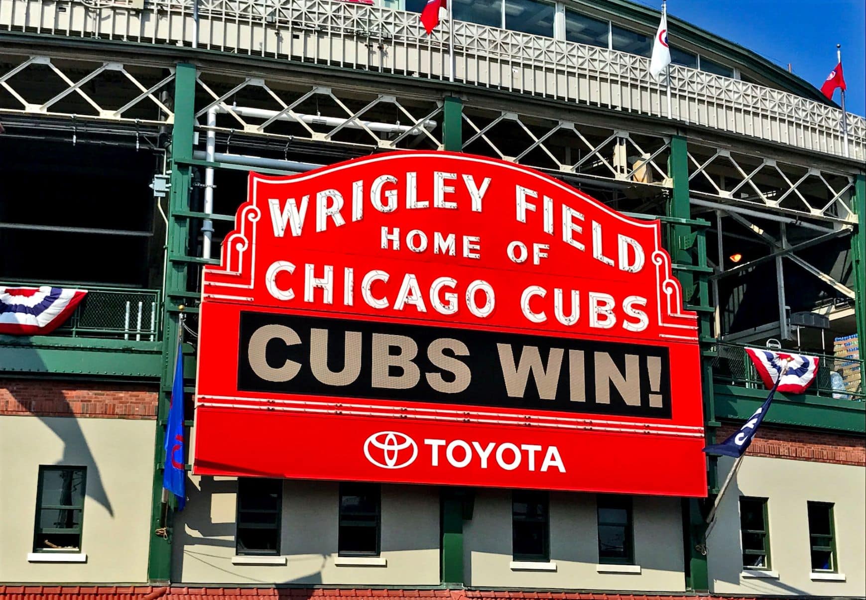 Eingang Wrigley Field Chicago 