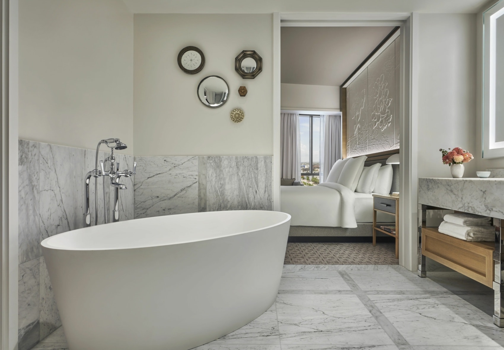 Badezimmer im Four Seasons New Orleans 