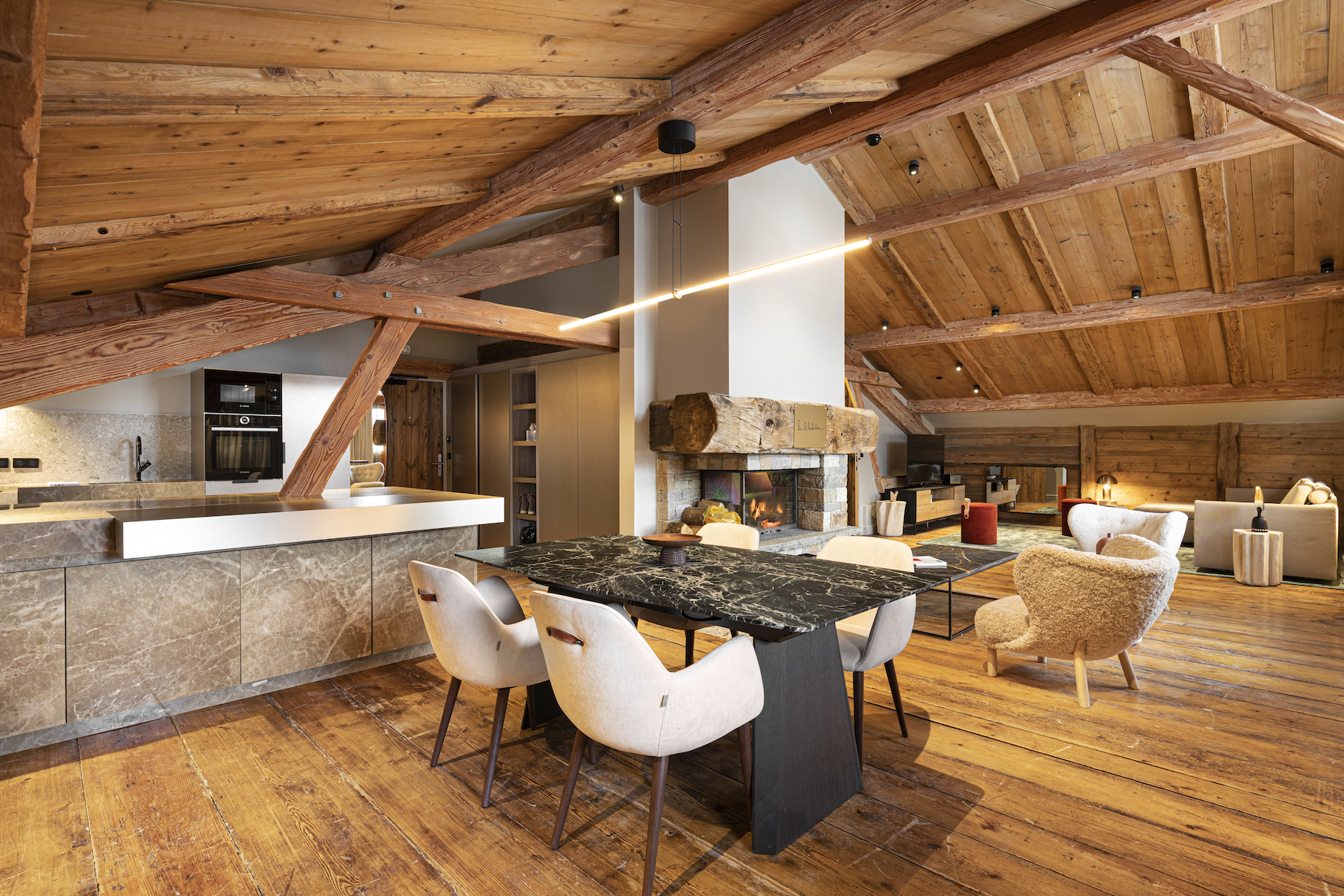 Penthouse im Chabichou