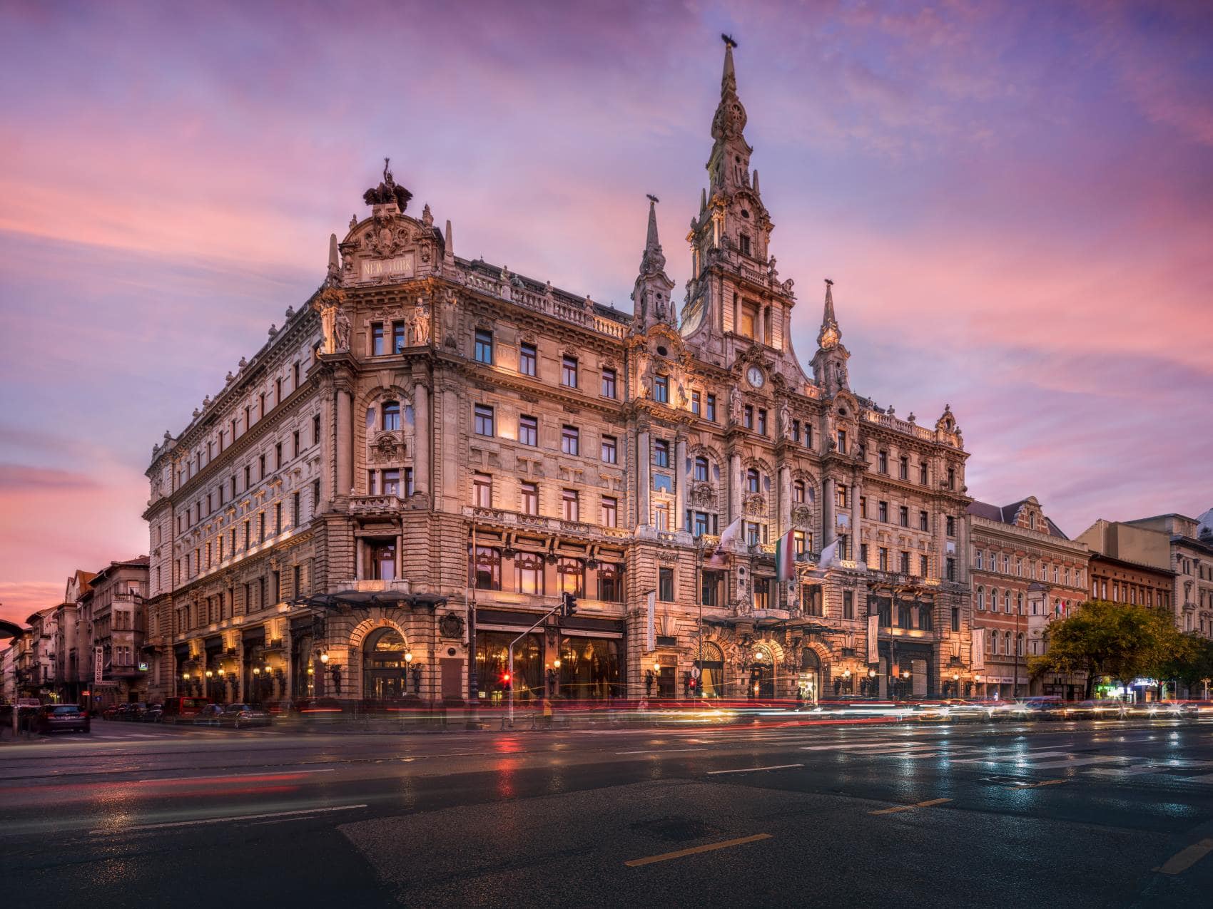Anantara New York Palace Budapest, Fassade
