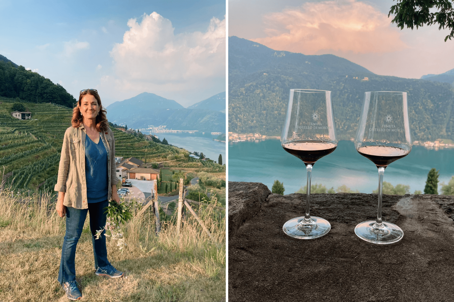 Winzerin Gaby Gianini im Tenuta Castello di Morcote