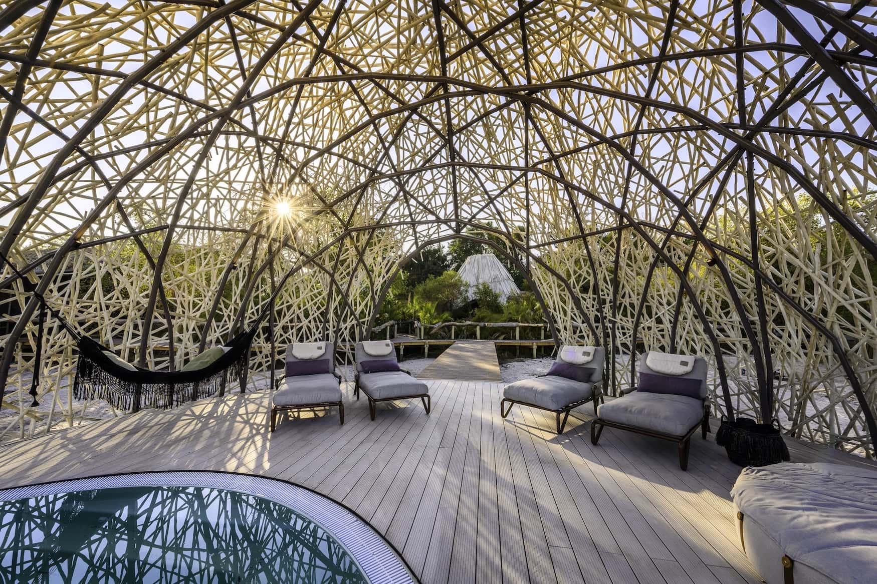 Eins der außergewöhnlicheren Hotel-Spas ist das Joa Camp in Botswana