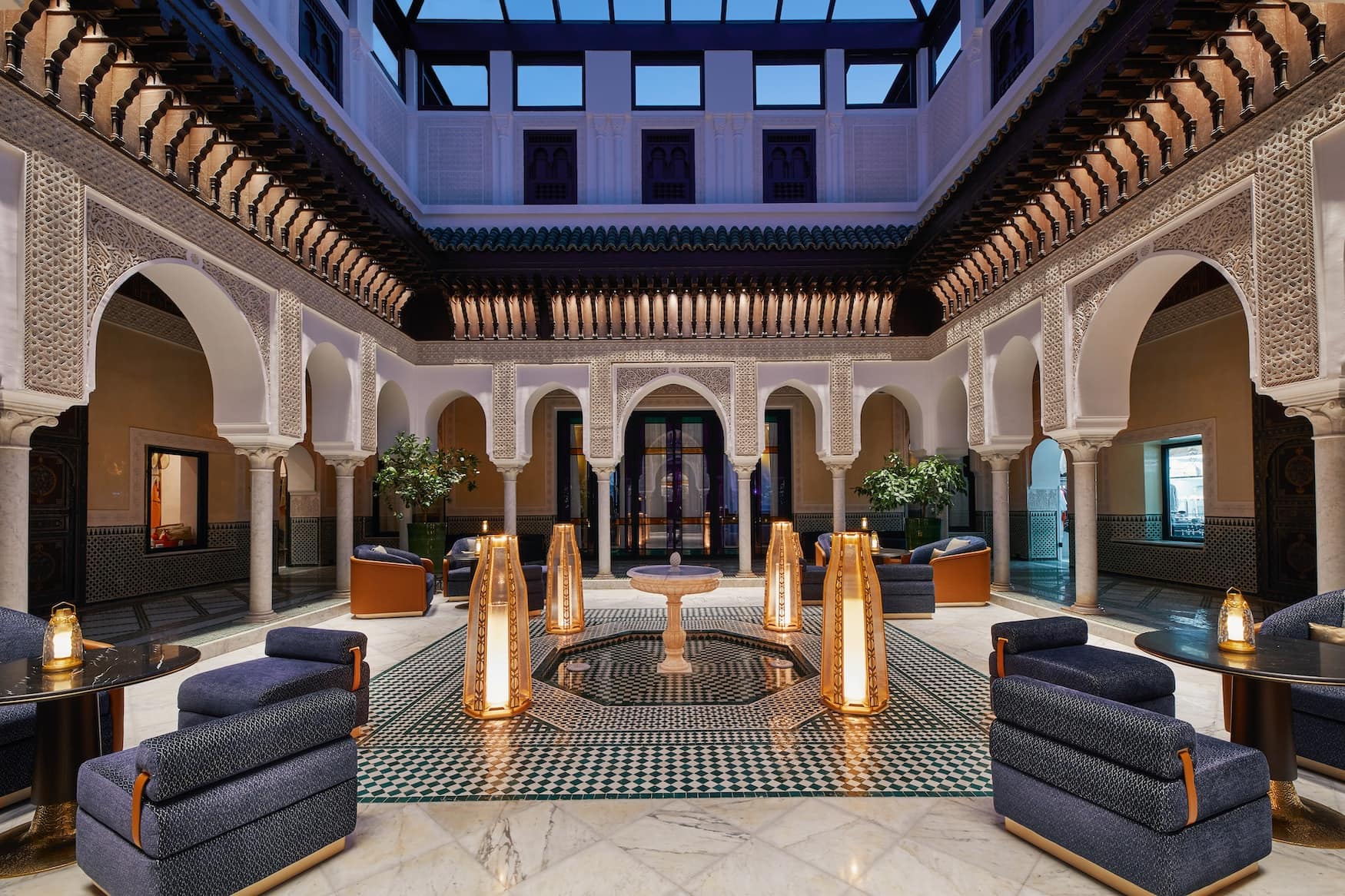 Tea Time im La Mamounia in Marrakesch