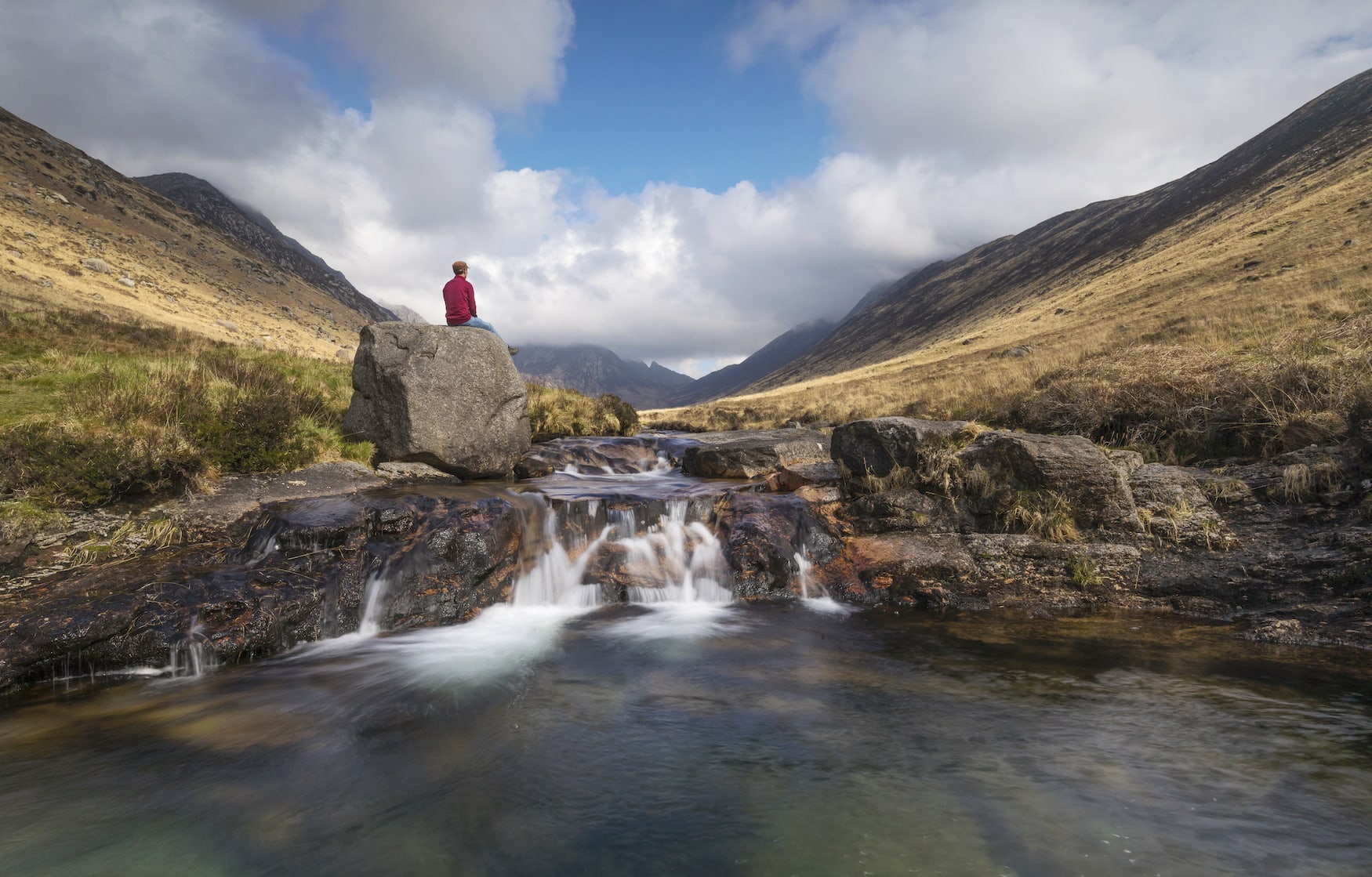 Glen Rosa auf der Isle of Arran in Schottland.
