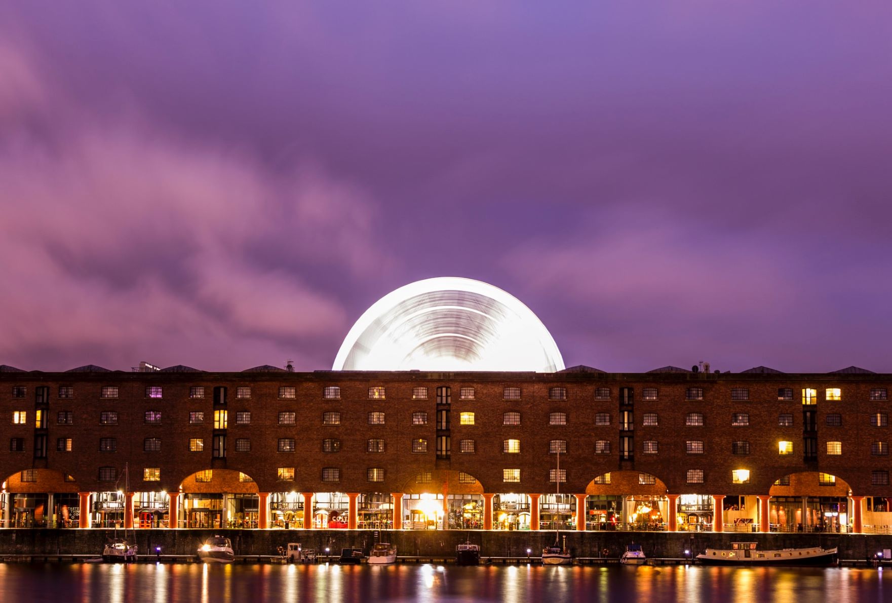 Albert Dock in Liverpool 