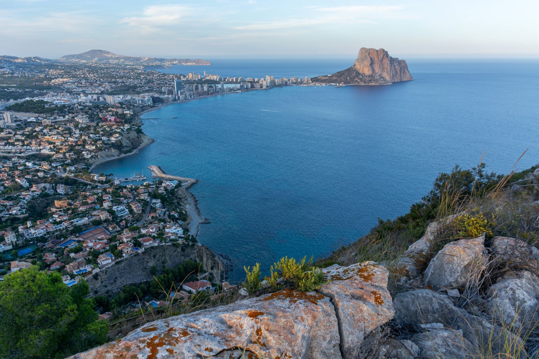 Calpe an der Costa Blanca