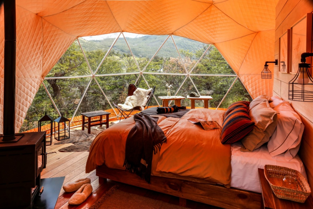 Glamping in Argentinien: Chalten Camp