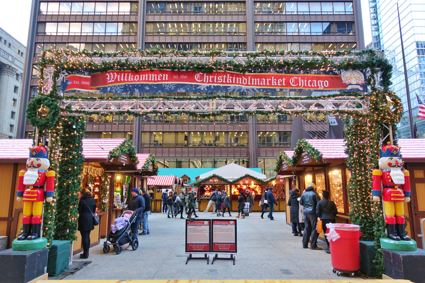 Chicago zur Weihnachtszeit