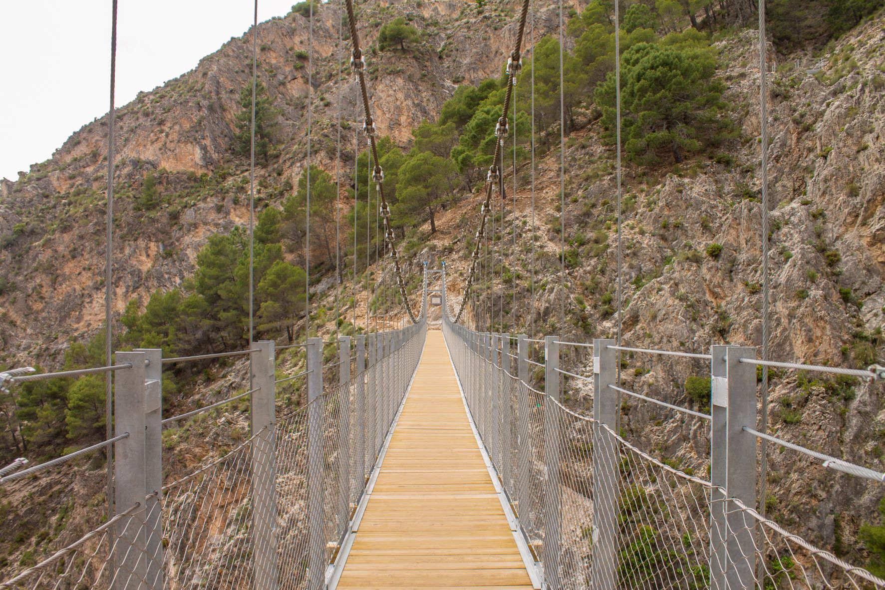 Hängebrücke El Saltillo