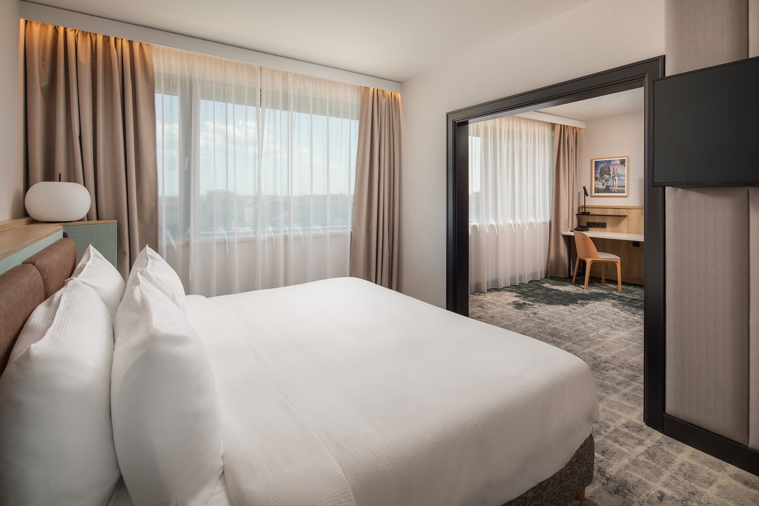 Junior Suite im Crown Plaza in Budapest 