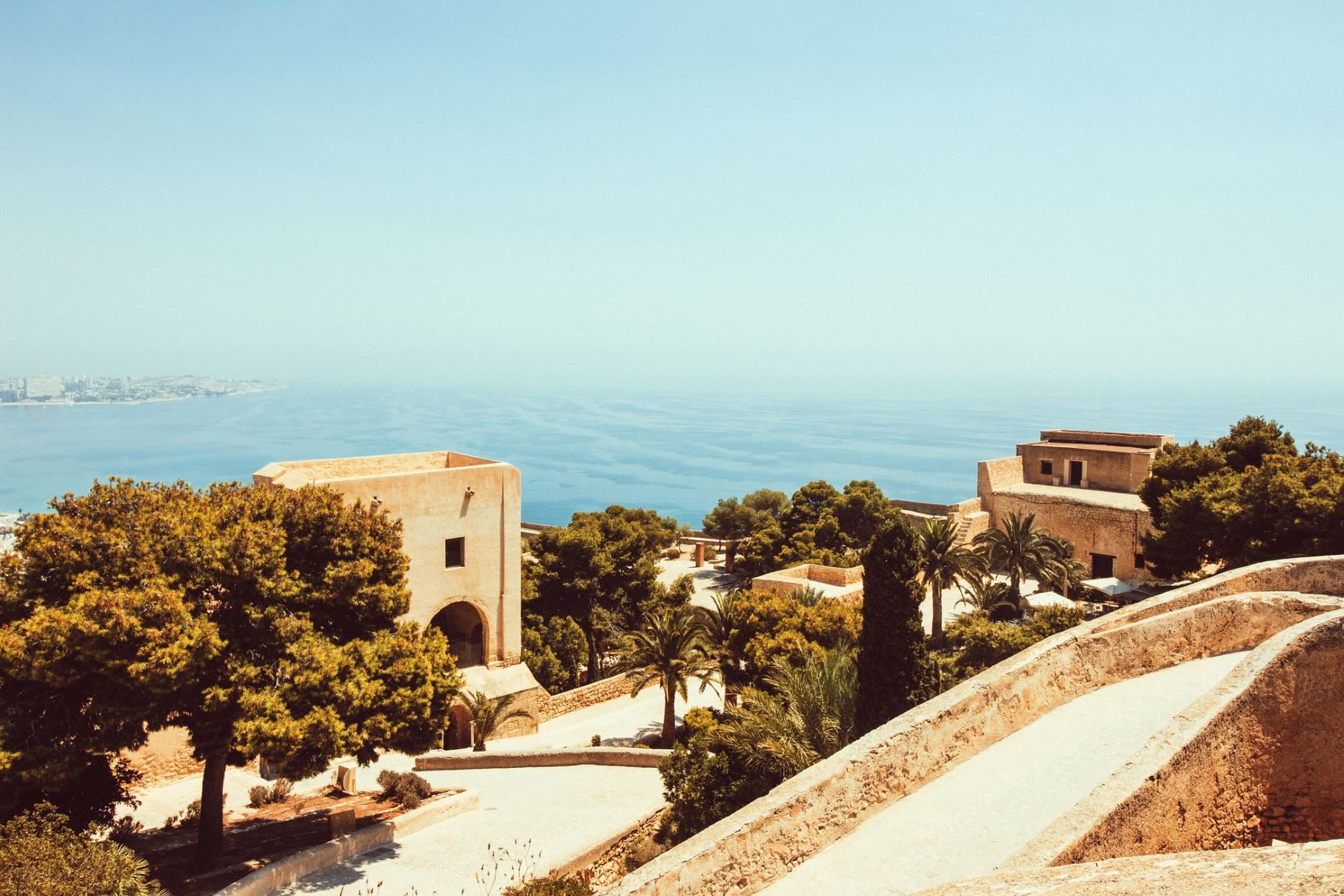 Alcazaba in Malaga an der Costa del Sol