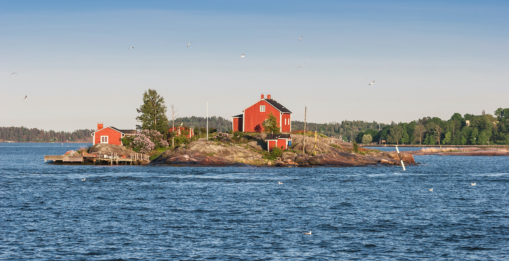 Schärengarten in Finnland