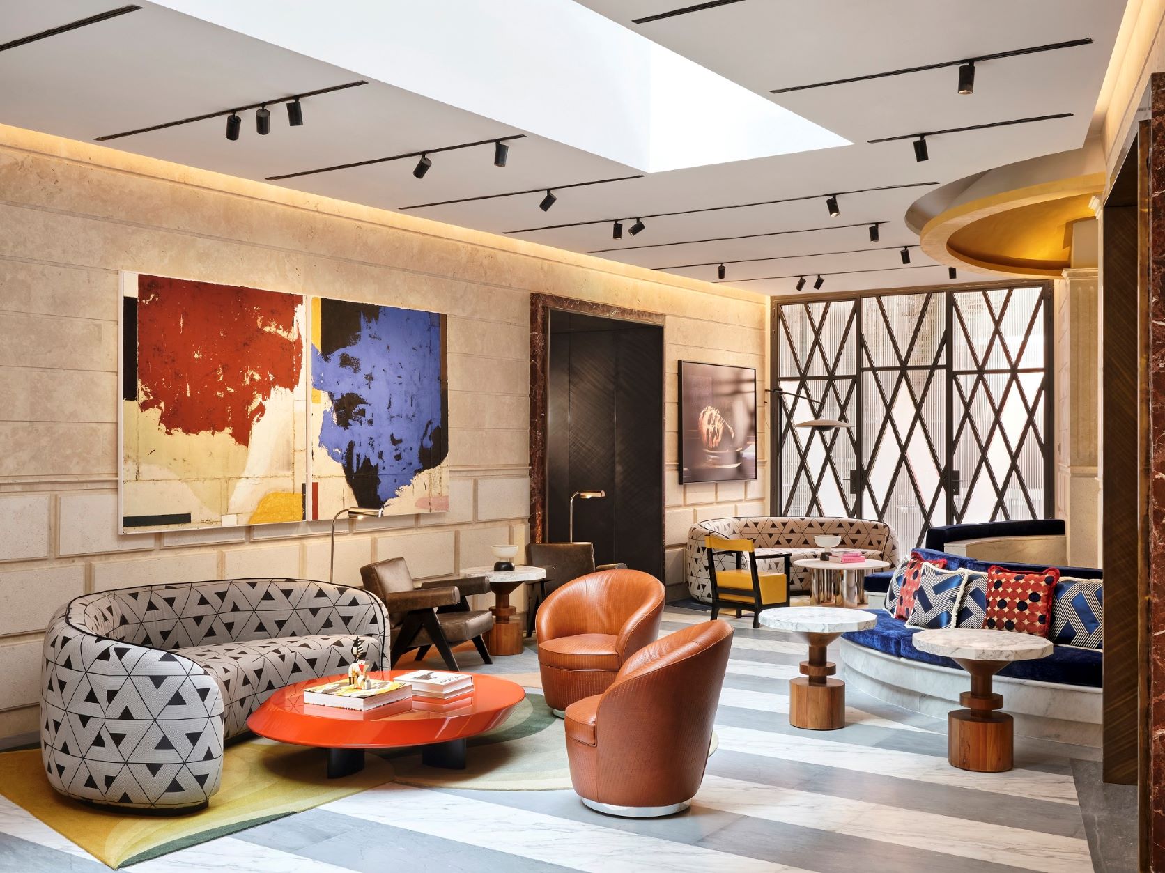 Lobby/Aufenthaltsbereich im W Rom Hotel 