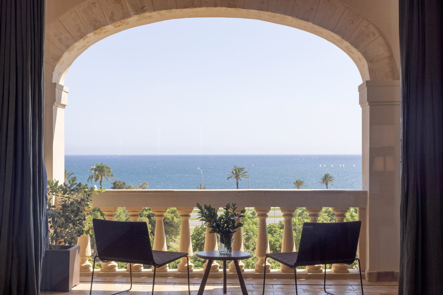 Ausblick des Calatrava der IT Unique Spaces Mallorca