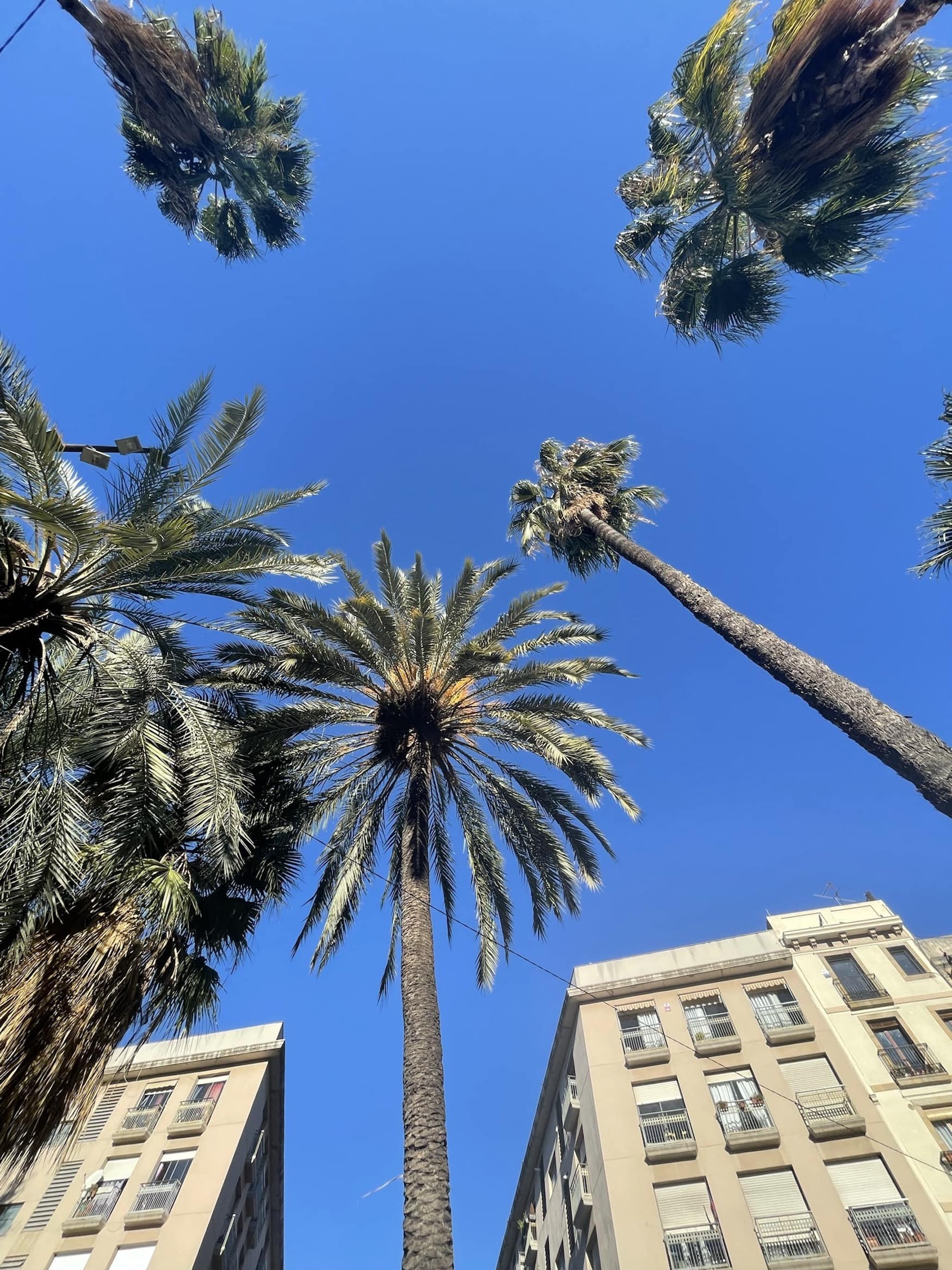 Barcelona bei Sonnenschein