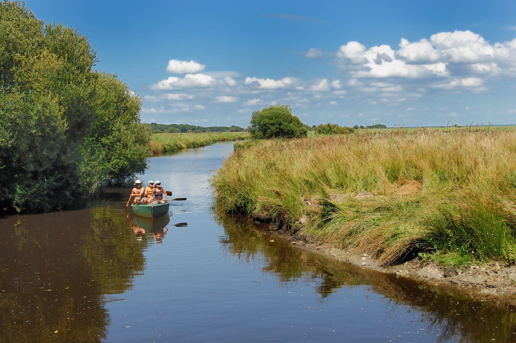 Bootstour durch Nationalpark Briere in der Bretagne
