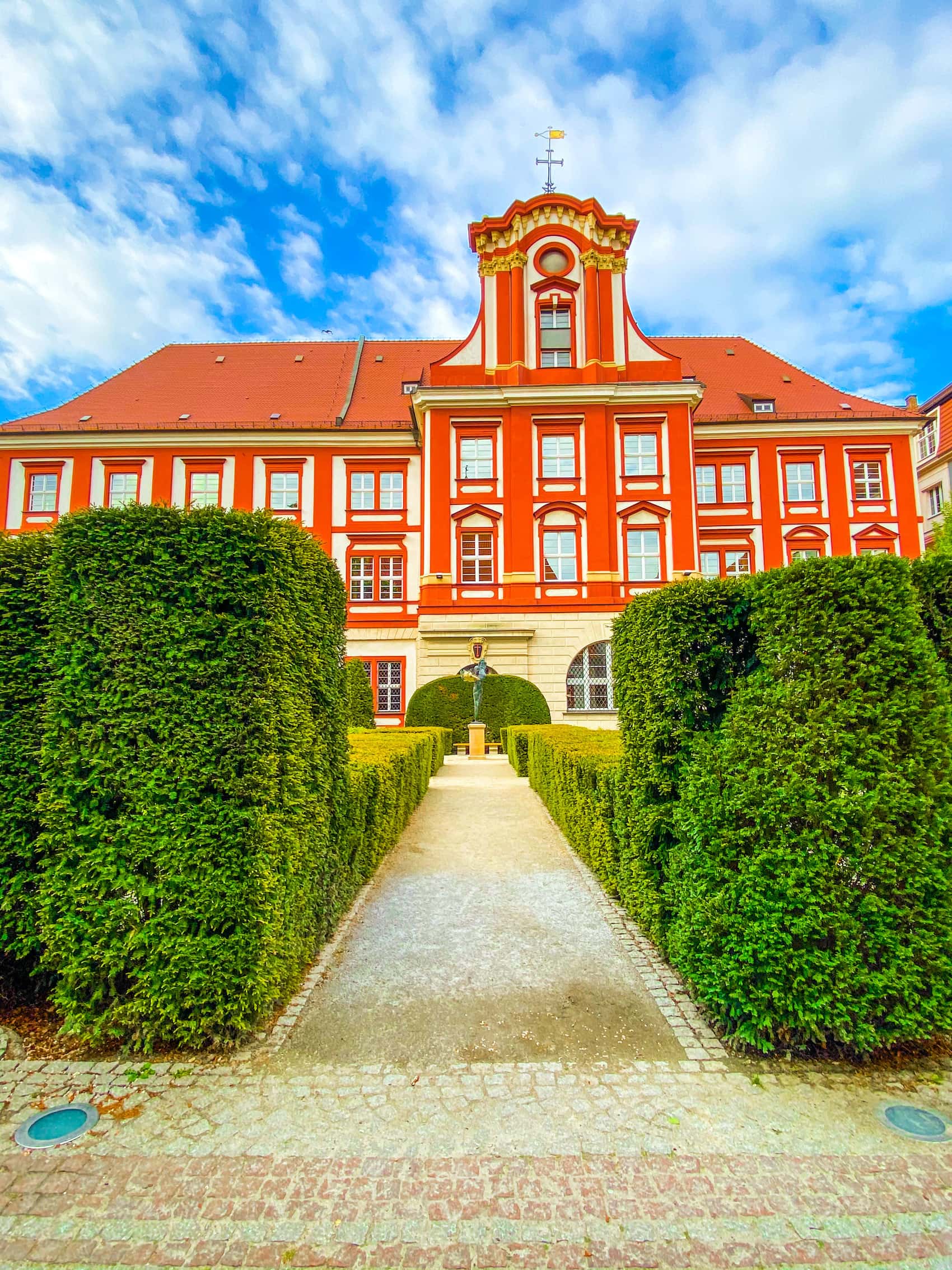 Garten Ossolinuem in Breslau