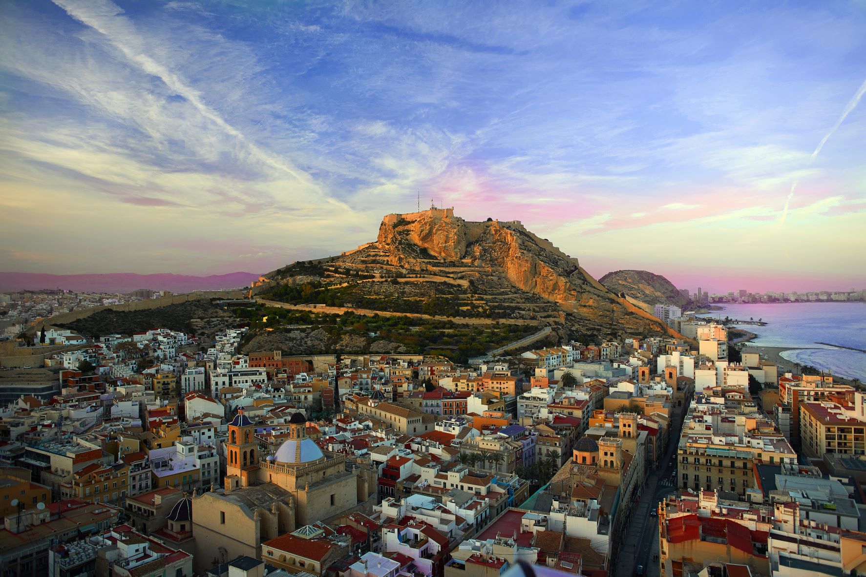 Castillo de Santa Bárbara in Alicante